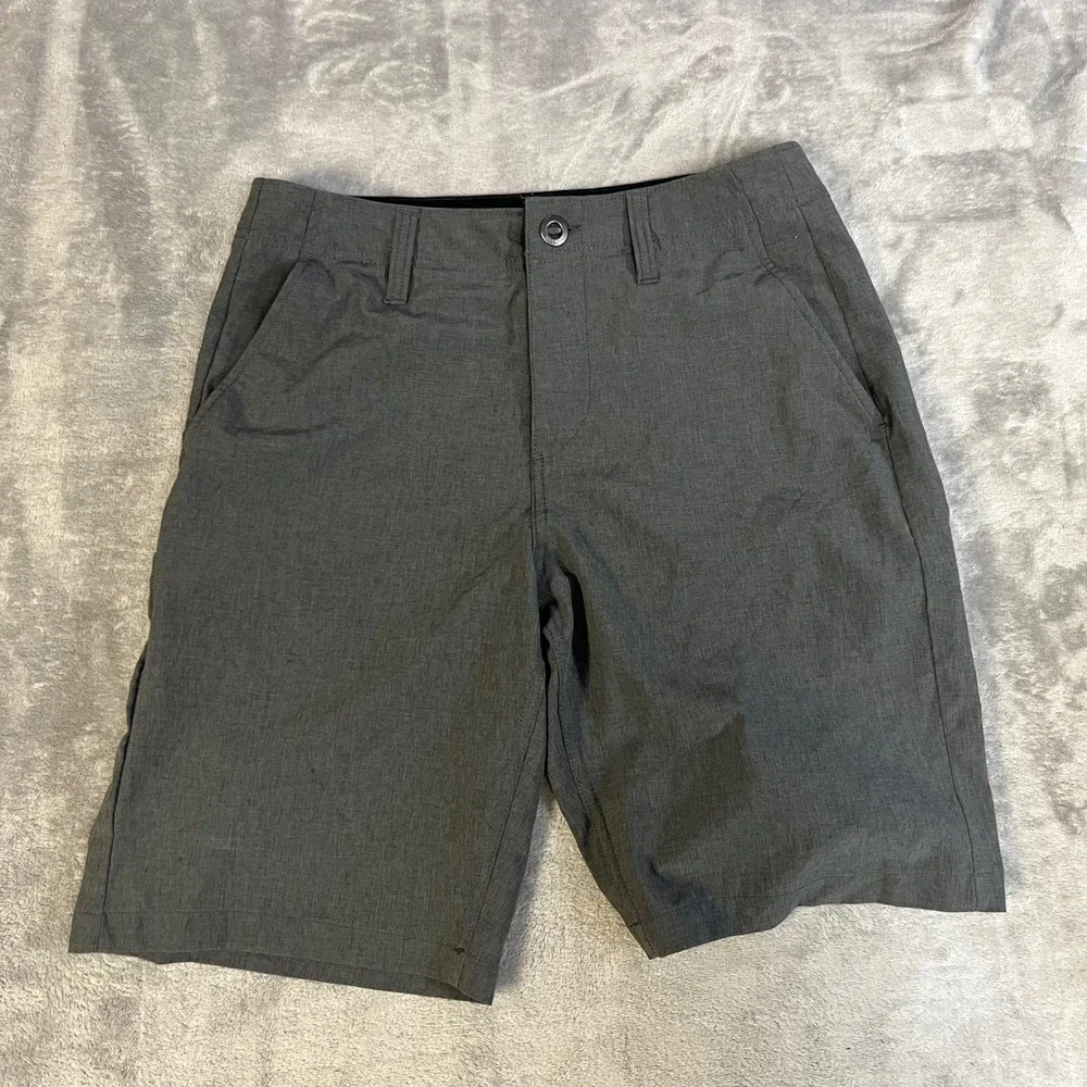 Volcom Hybrid Shorts Mens 29 Gray Heather Chino Walk Shorts SEA33-0123-01